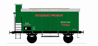 BuBi Model N40068 - N - Bierwagen Třeboň